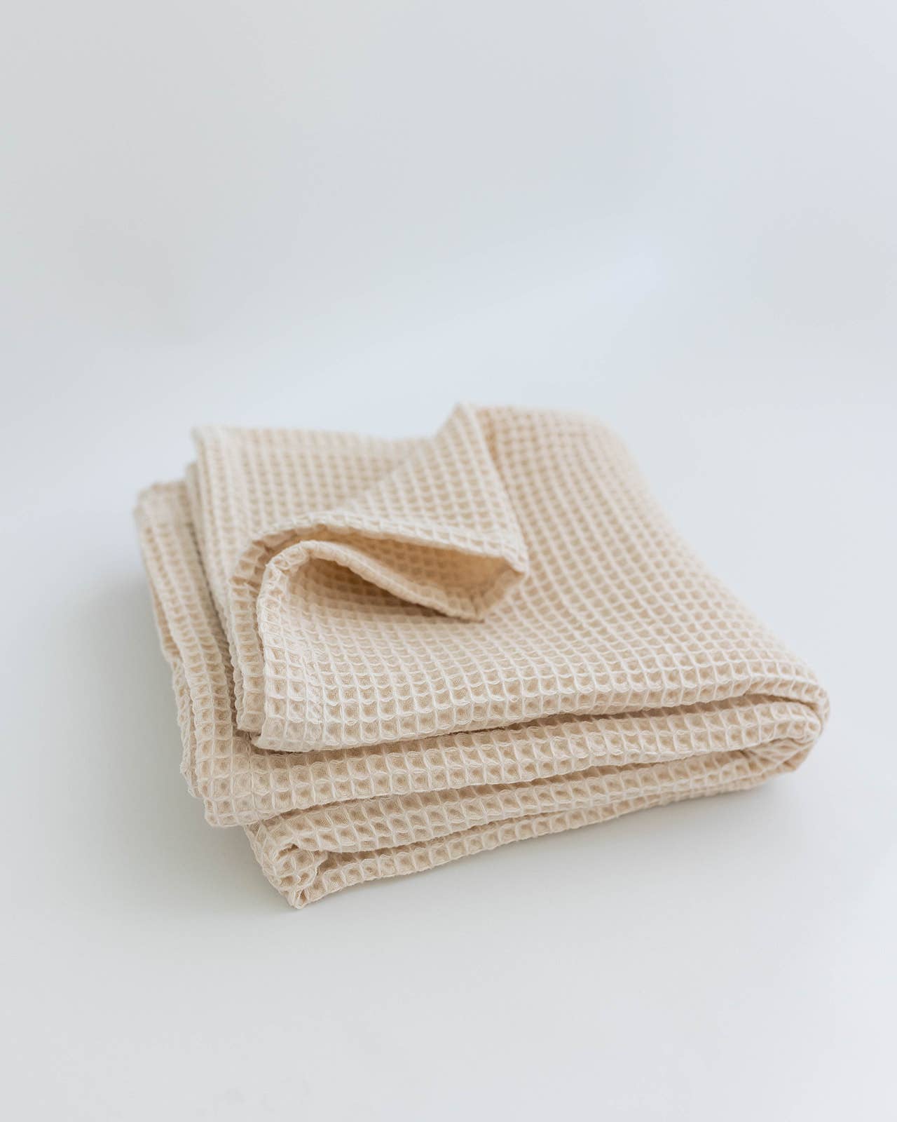 Waffle Blankets - Baby and Toddler - 100% Cotton: Sand