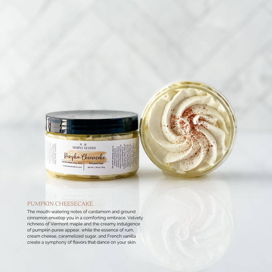 Whipped Soap Fall Collection: Pumpkin Cheesecake
