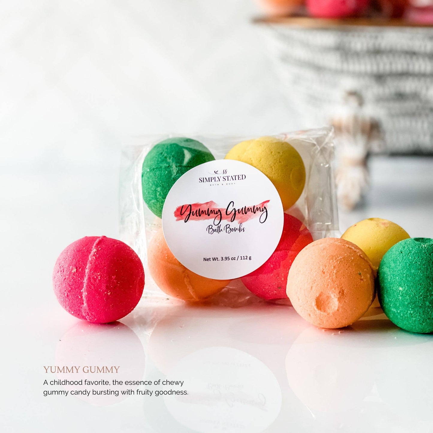 Bath Bomb Packs: Yummy Gummy