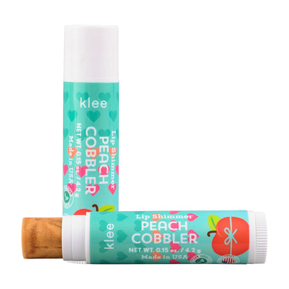 Natural Lip Shimmer: Peach Cobbler