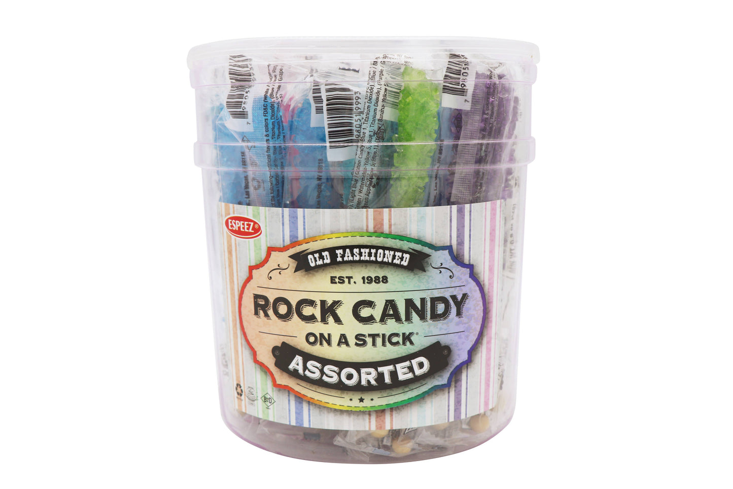 Rock Candy Sticks: Assorted