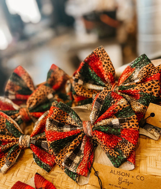 Christmas Brushstrokes: bow collection