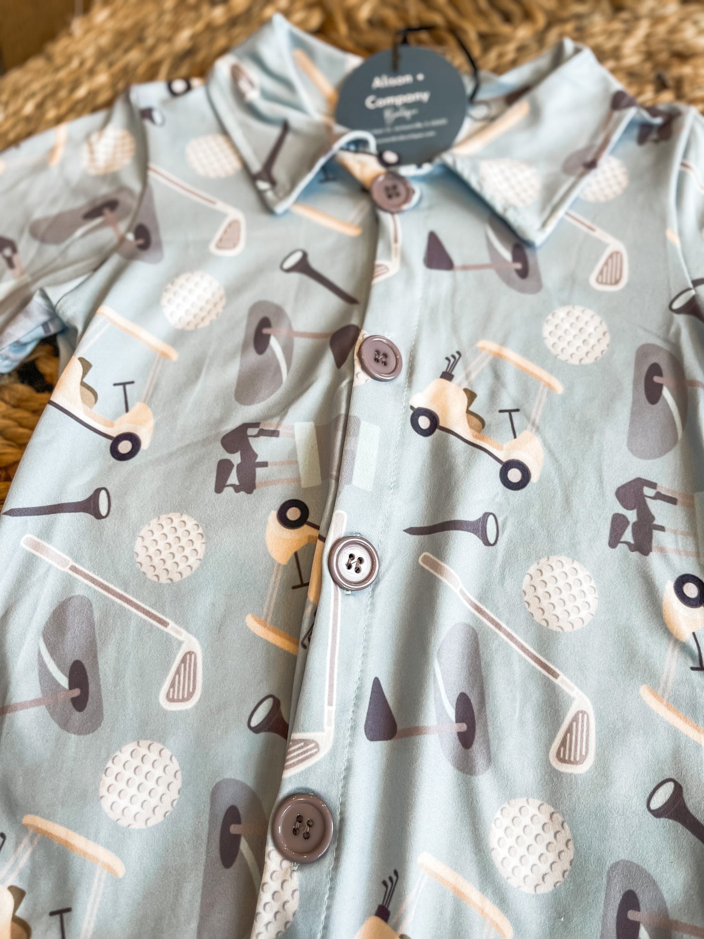 Tee Time: Boys' Button Up